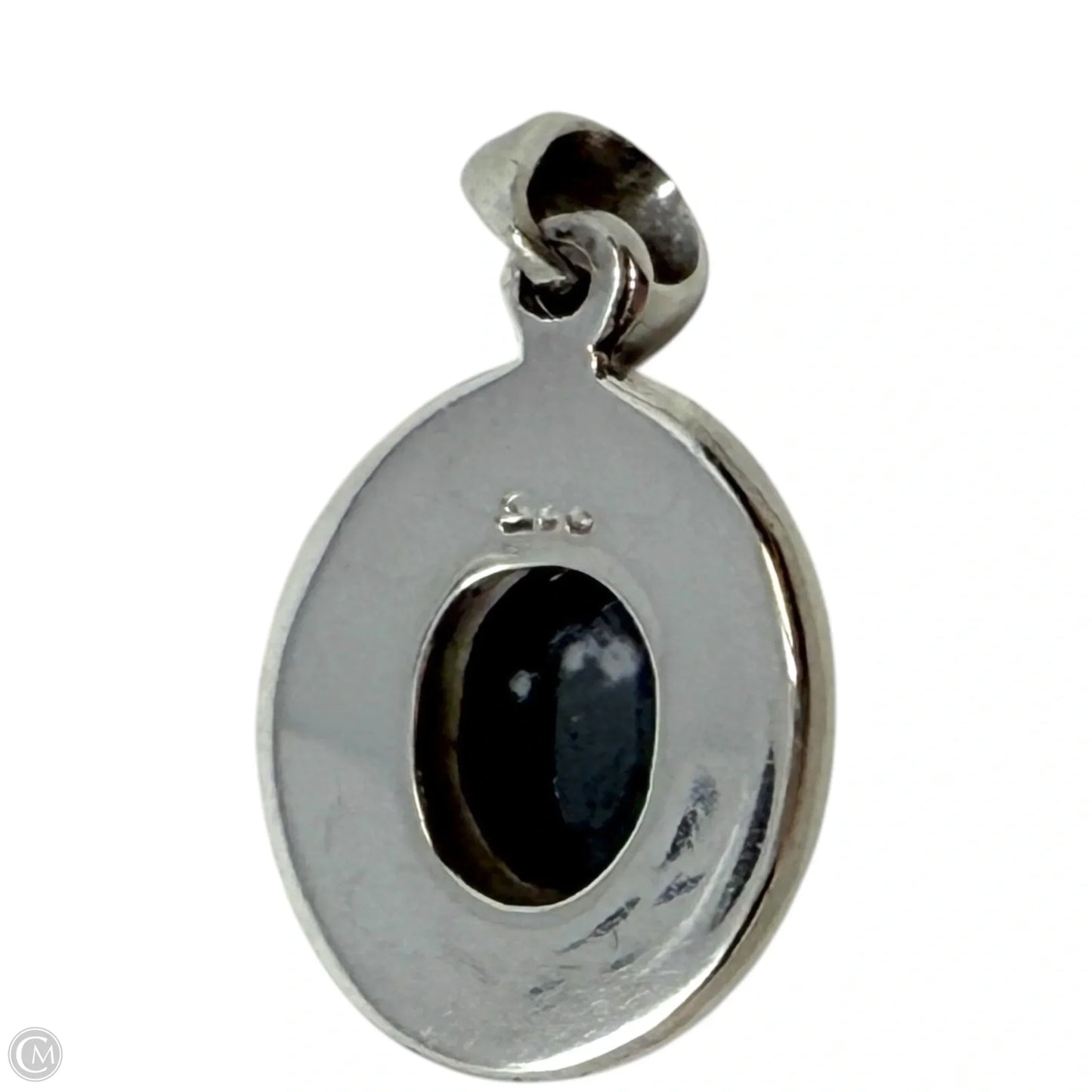 Sterling Silver & Hematite Pendant