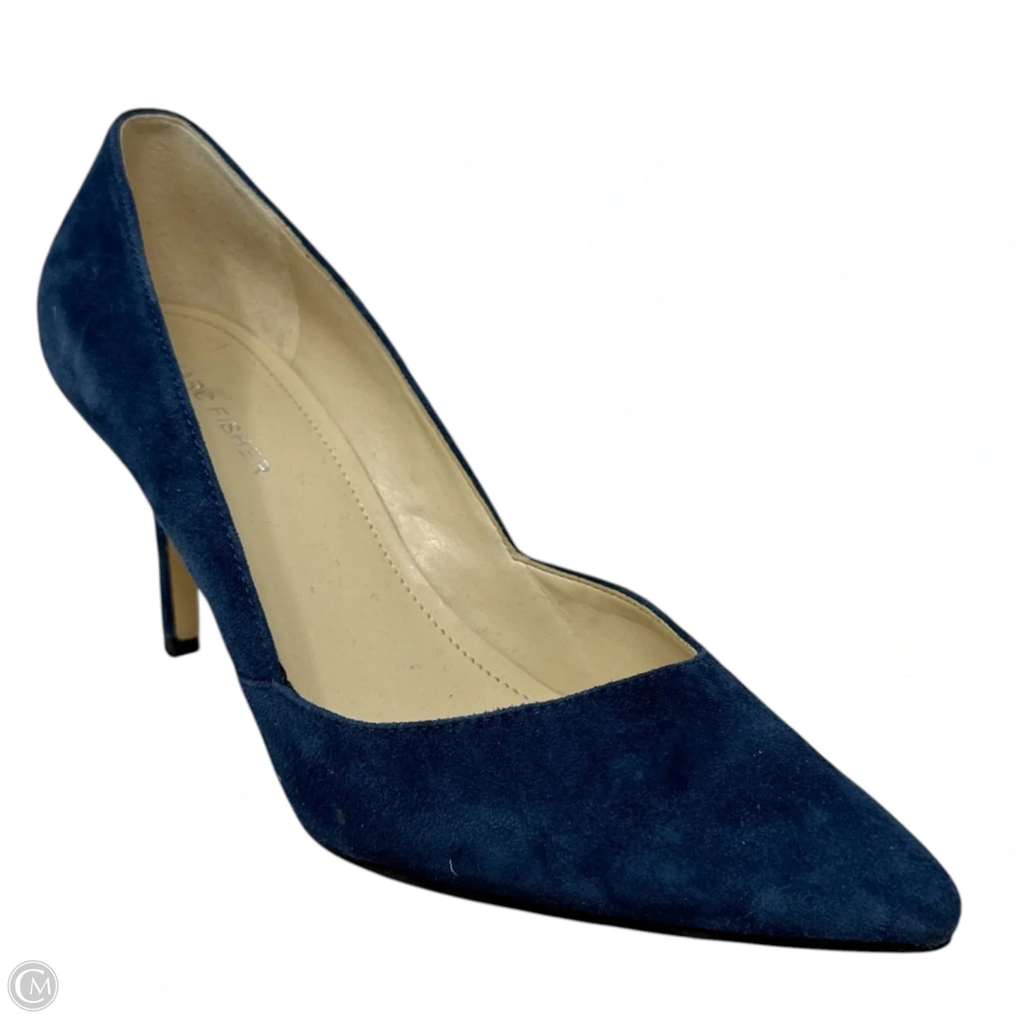 Tuscany Suede Pumps By Marc Fisher In Blue, Size: 8.5