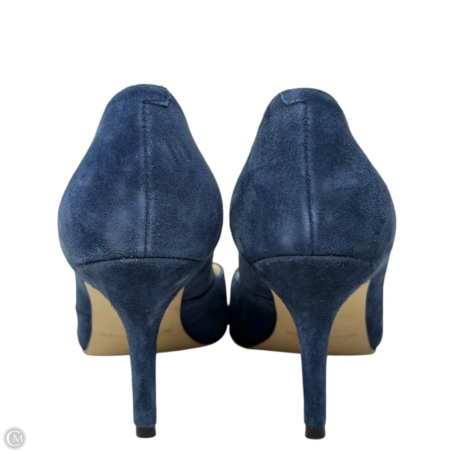 Tuscany Suede Pumps By Marc Fisher In Blue, Size: 8.5