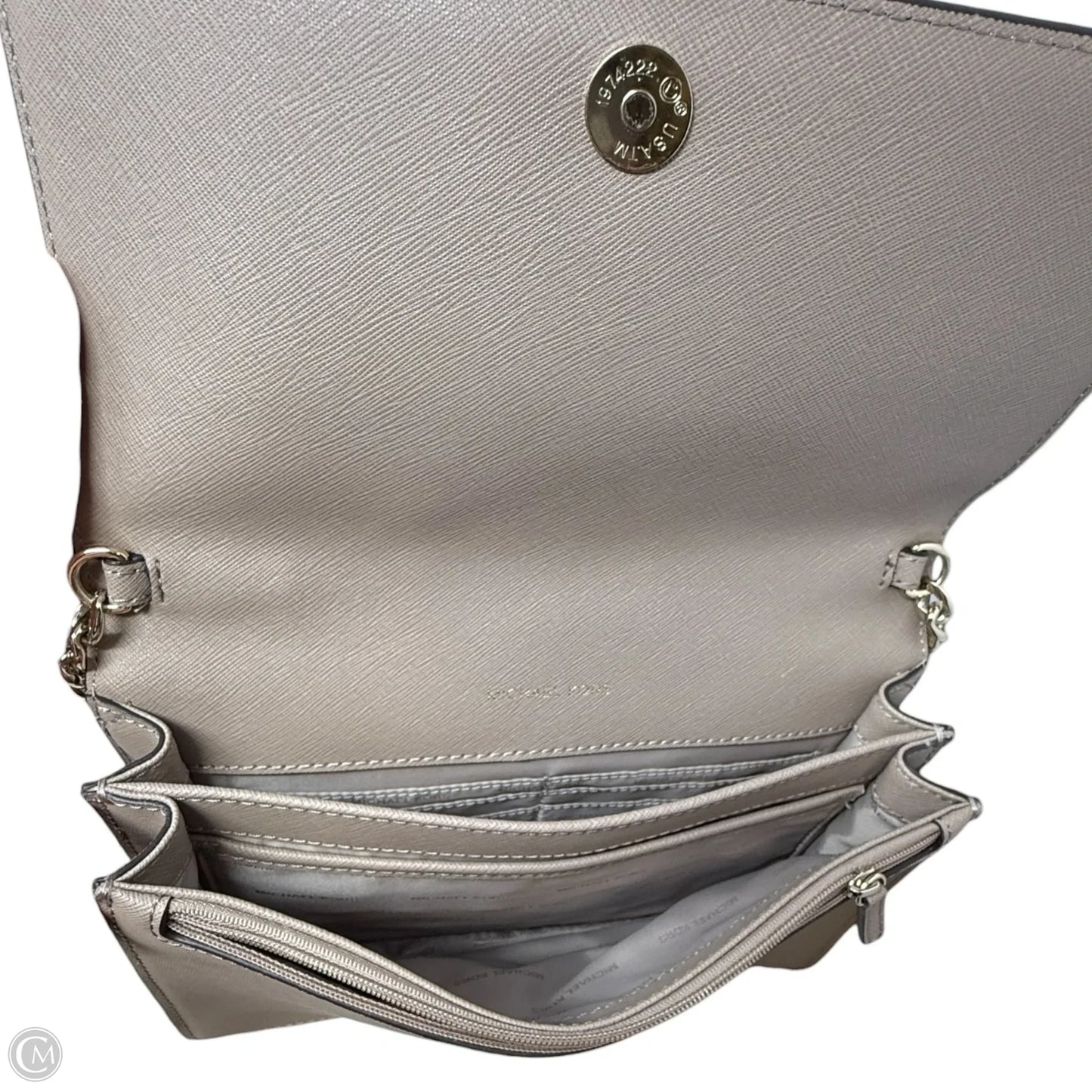 Daniela Saffiano Leather Crossbody Bag By Michael By Michael Kors, Size: Small