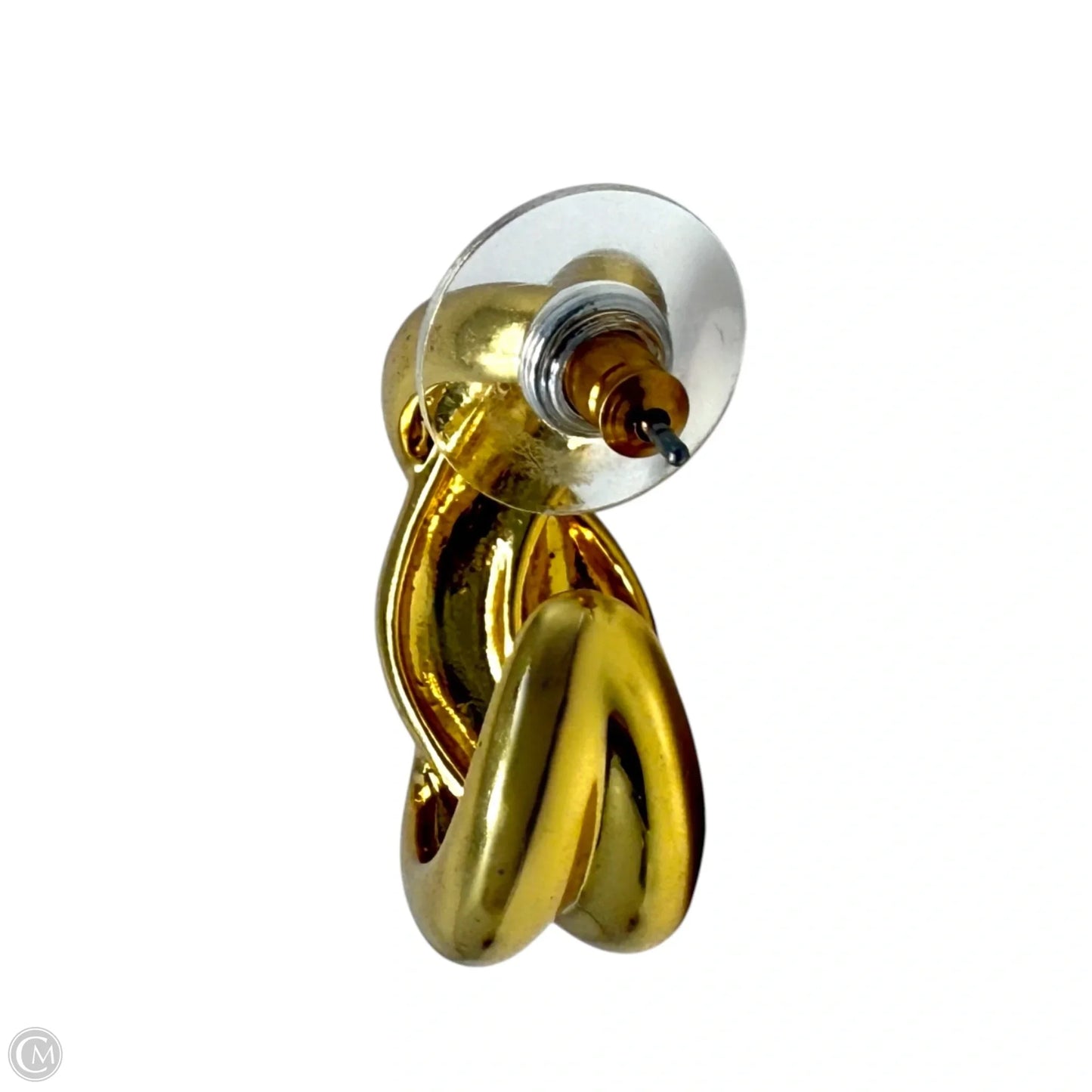 Gold Tone Braided Hoop Earrings  By J. Crew