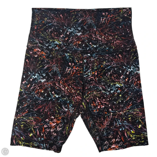Athletic Shorts By Lululemon In Multi-colored, Size: 10