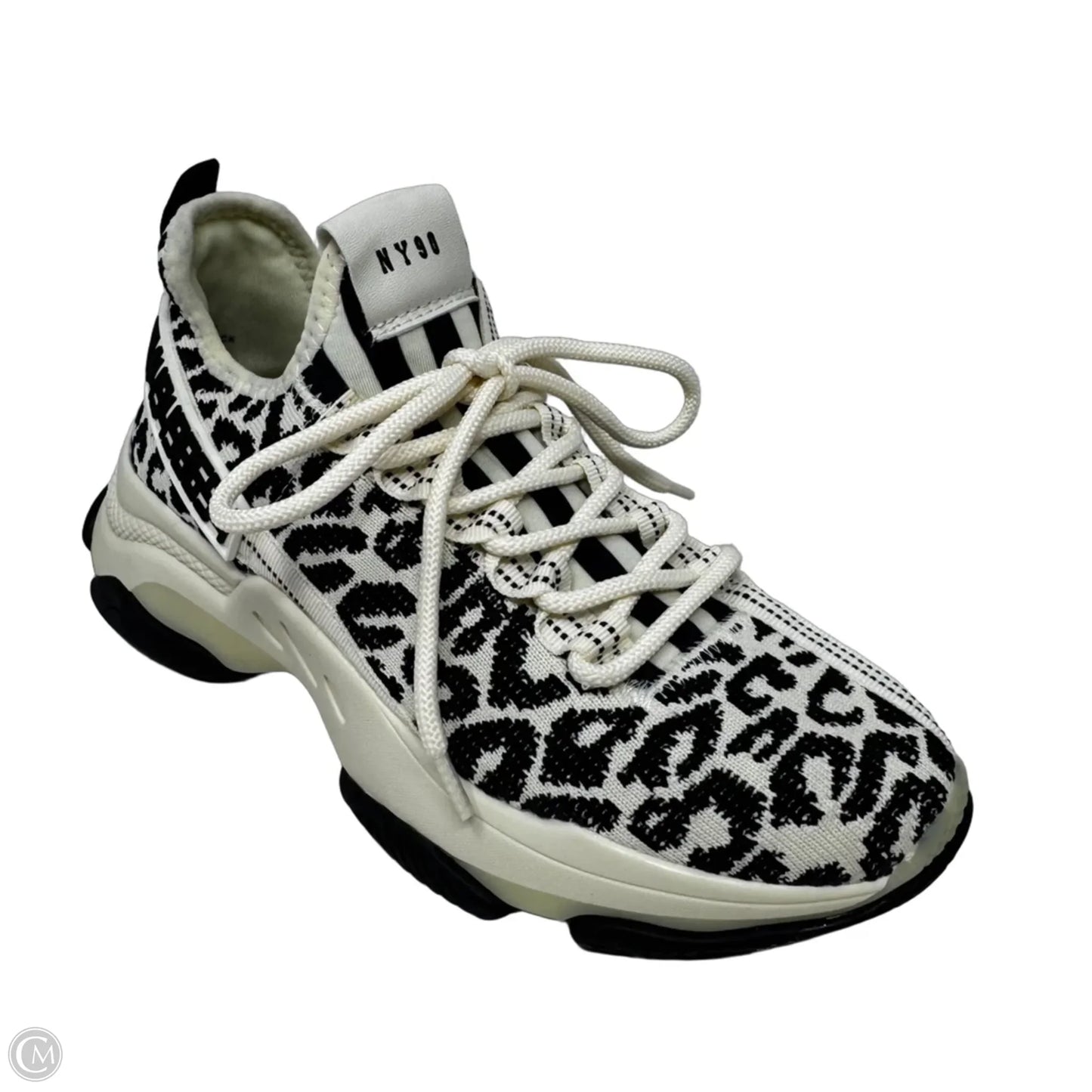 Maxima Shoes Athletic By Steve Madden In Black & Cream, Size: 8.5