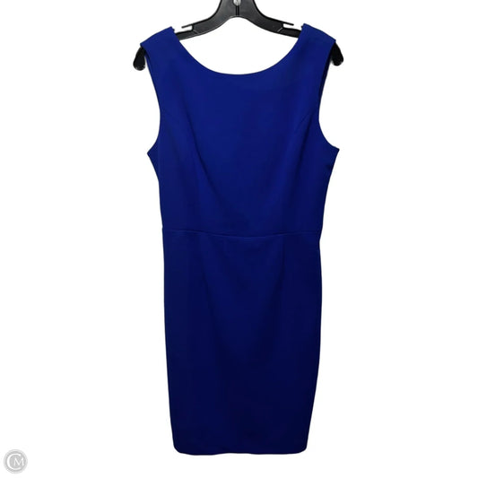 Dress Casual Midi By Betsey Johnson In Blue, Size: 12