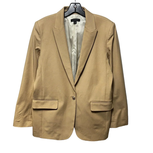 Blazer By Ann Taylor In Tan, Size: 12