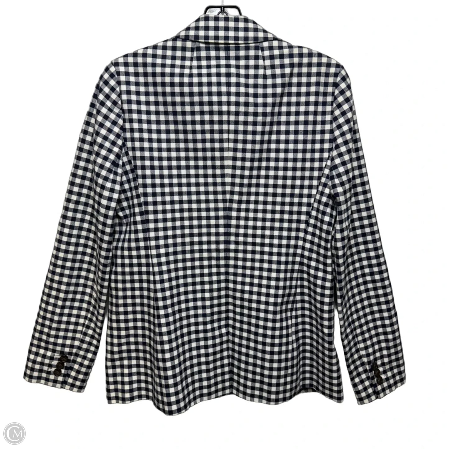 Blazer By J. Crew In Checkered Pattern, Size: 8