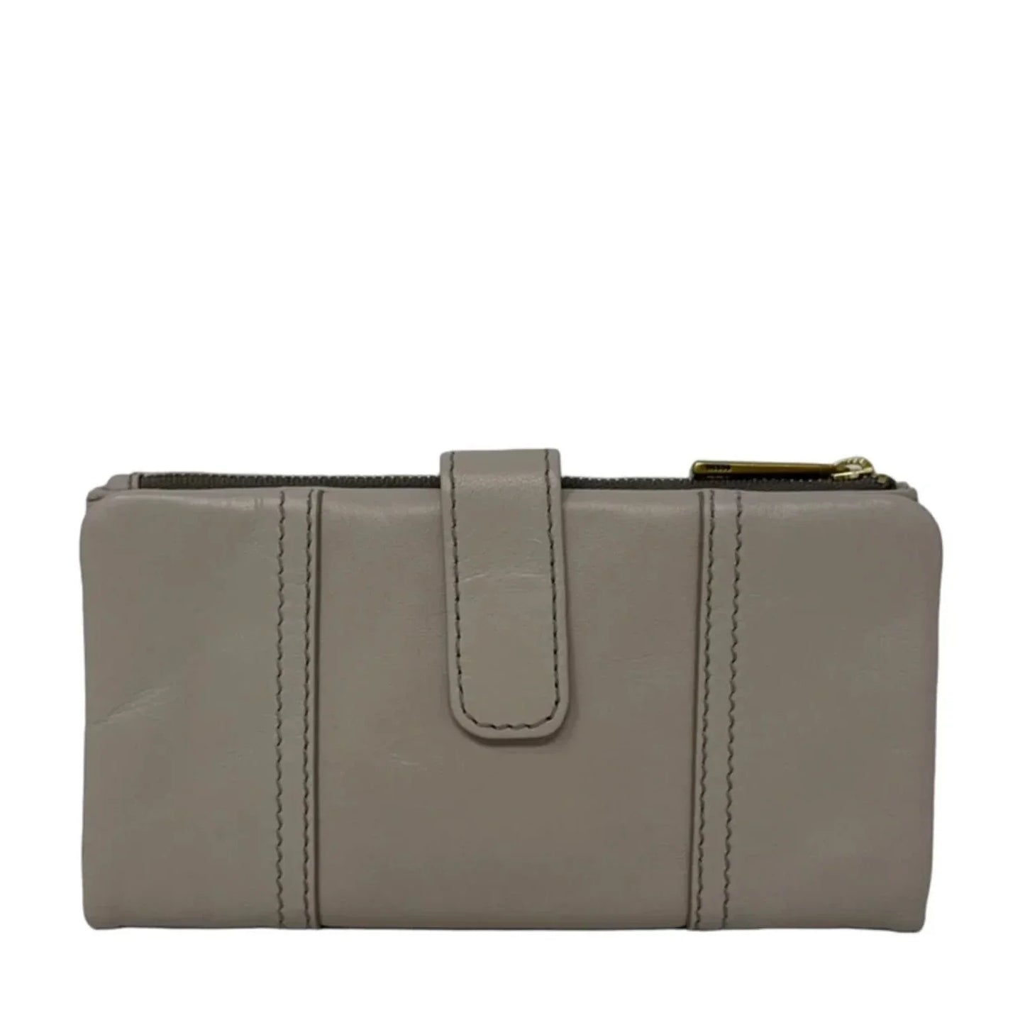 Wallet Leather By Fossil, Size: Large