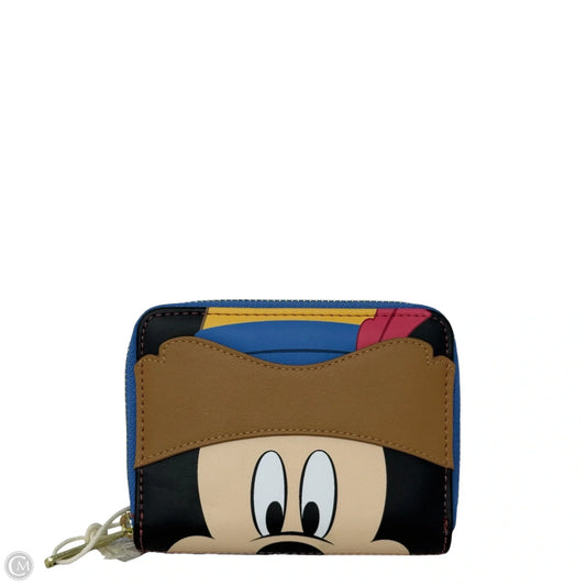 Disney Three Musketeers Mickey Mouse Zip Wallet By Loungefly, Size: Small