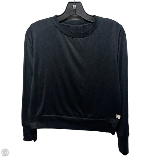 Athletic Top Long Sleeve Collar By Vuori In Grey, Size: S