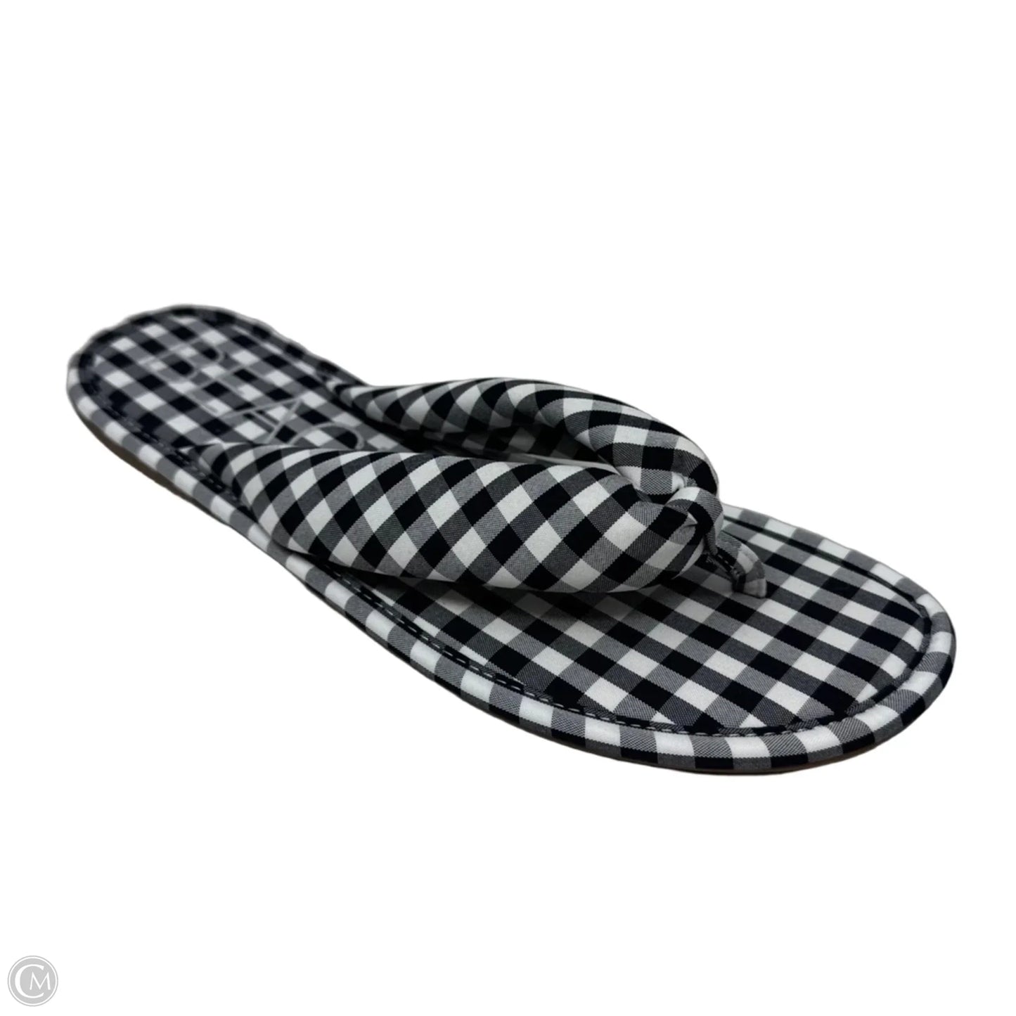 Gidget Flip Flops Sandals By Matisse In Gingham, Size: 11