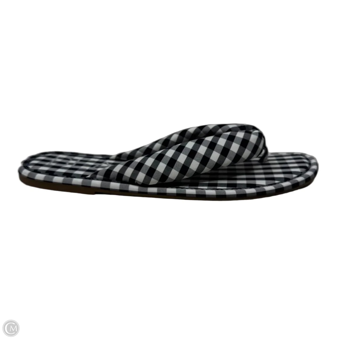 Gidget Flip Flops Sandals By Matisse In Gingham, Size: 11