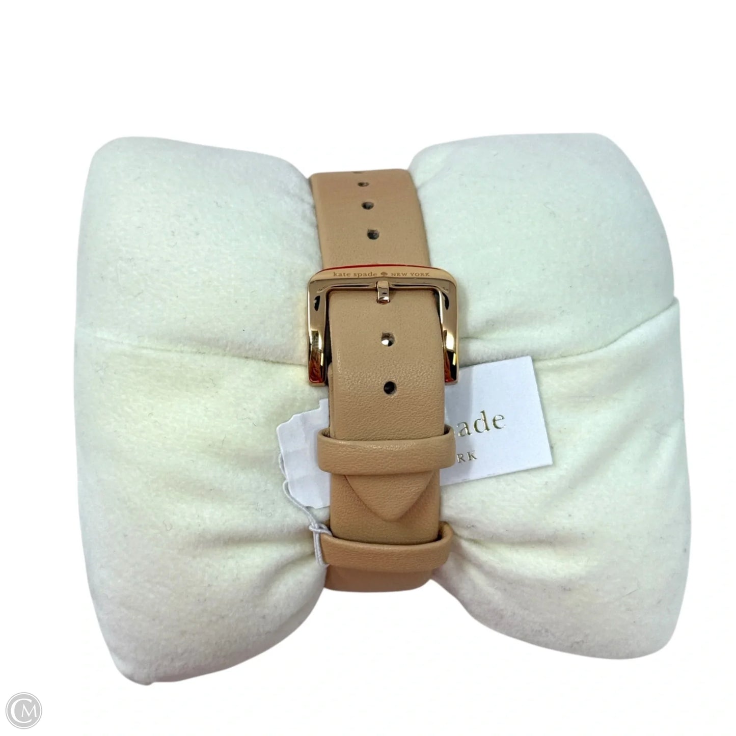 Metro Grand Watch With Vachetta Leather Band Designer By Kate Spade