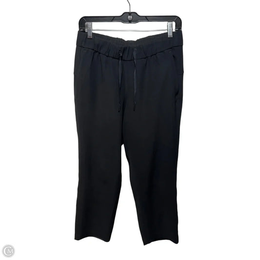 Athletic Pants By Lululemon In Black, Size: 6