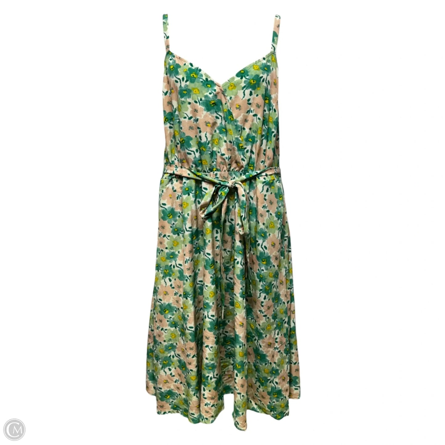 Dress Casual Midi By Bloomchic In Floral Print, Size: 2x