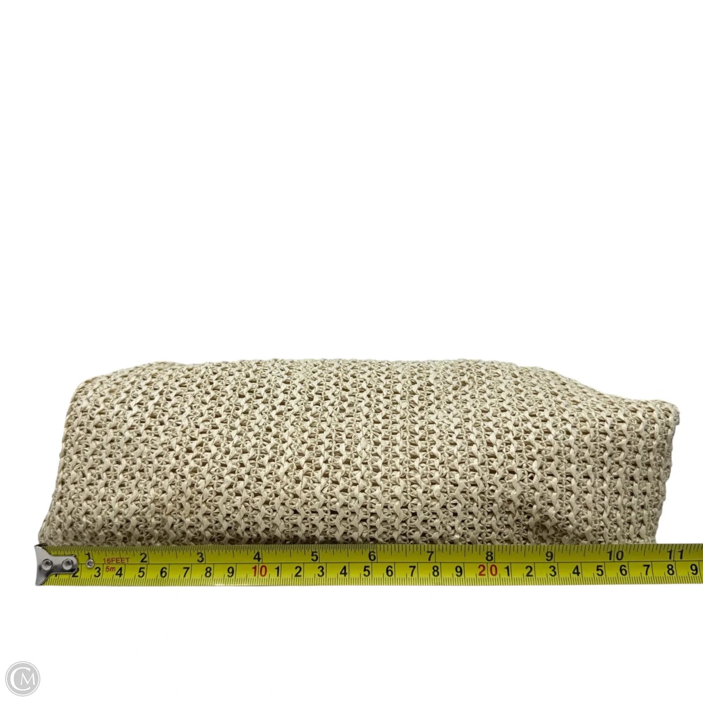 Oversized Raffia Clutch By Capittana , Size: Small