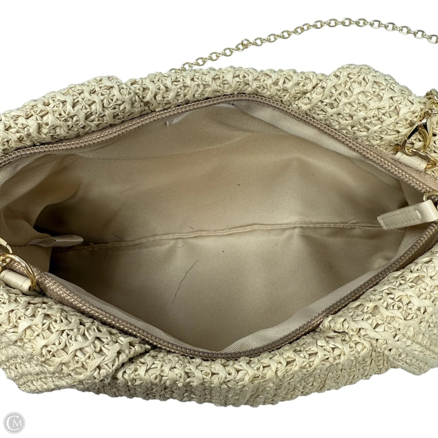 Oversized Raffia Clutch By Capittana , Size: Small