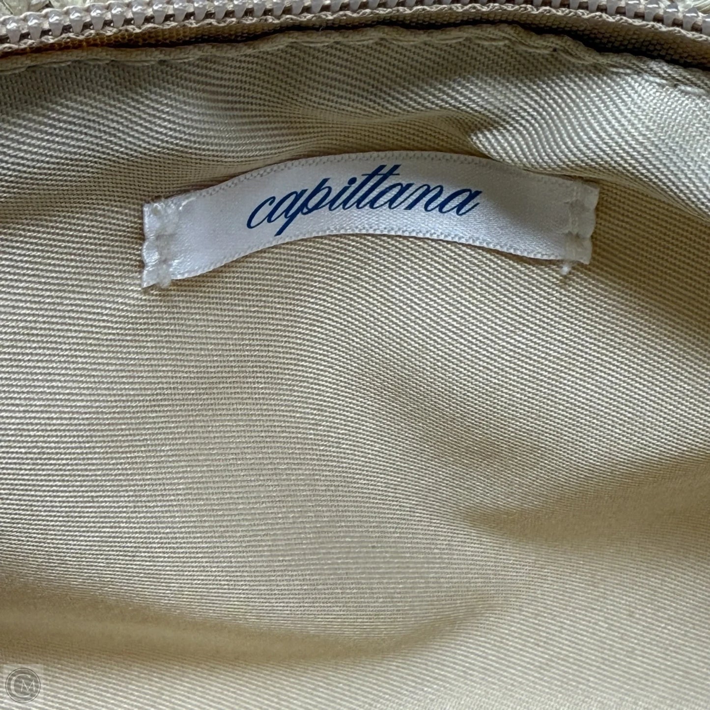 Oversized Raffia Clutch By Capittana , Size: Small