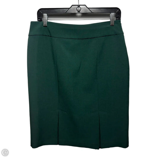 Skirt Mini & Short By Evan Picone Black Label In Green, Size: 6