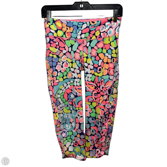 Athletic Leggings Pants Designer By Luxletic Lilly Pulitzer In Multi-colored, Size: S