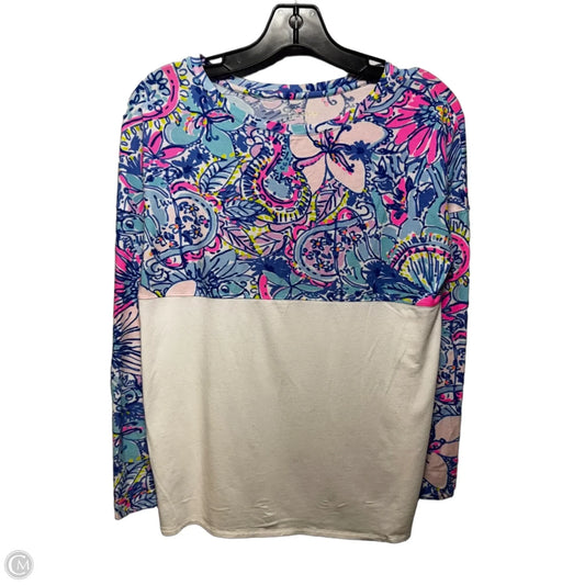 Finn Top Long Sleeve Designer By Lilly Pulitzer In Multi-colored, Size: Xs