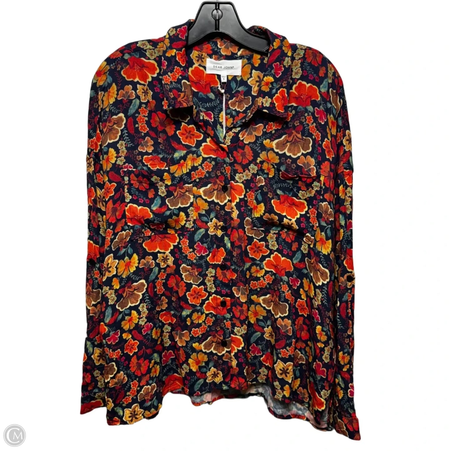 Top Long Sleeve By Dear John In Floral Print, Size: S