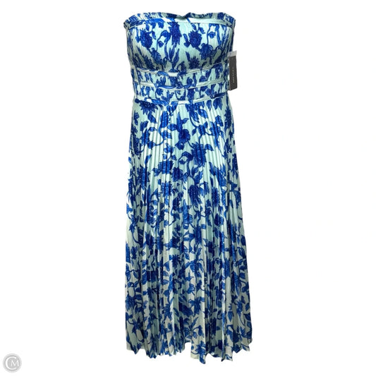 Dress Casual Maxi By Taylor In Blue, Size: 8