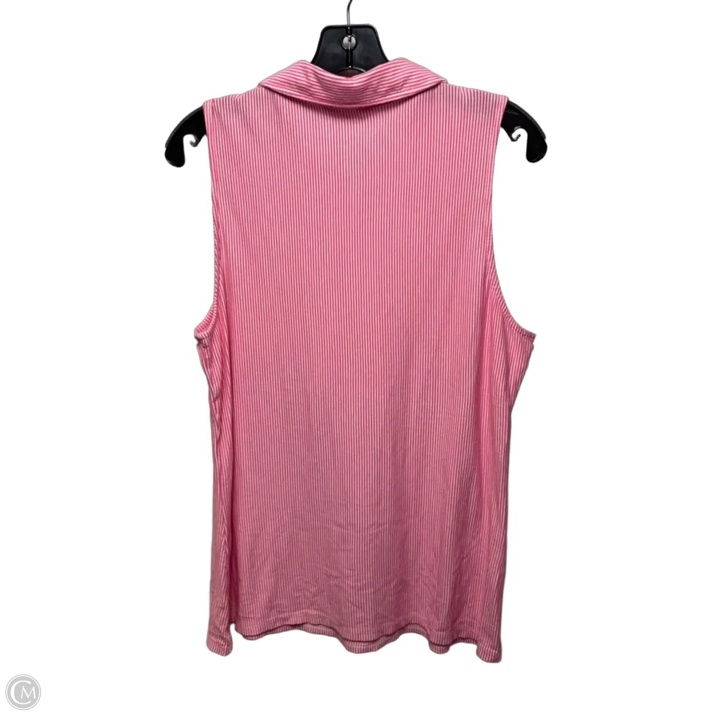 Top Sleeveless Designer By Lilly Pulitzer In Striped Pattern, Size: Xl