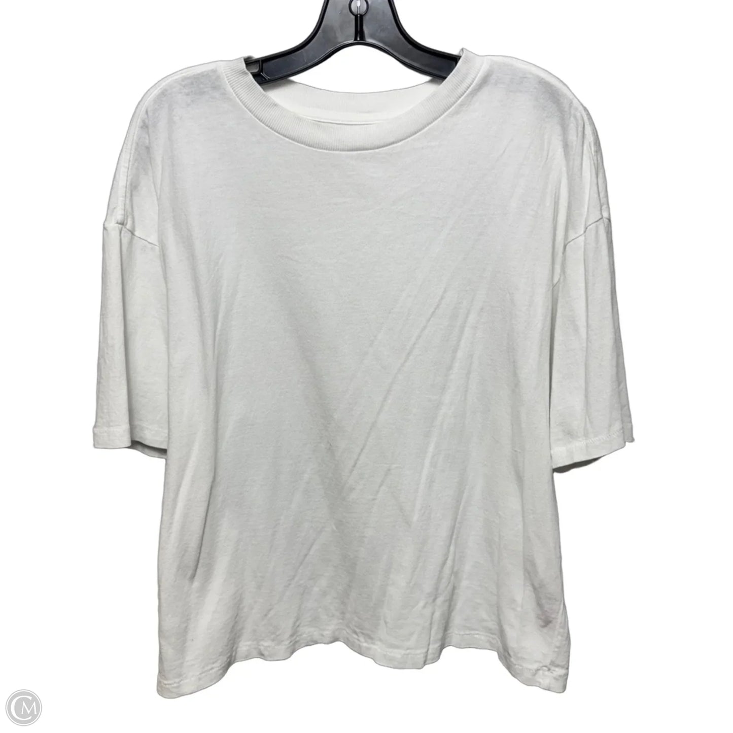 Top Short Sleeve By Free People In White, Size: Xs