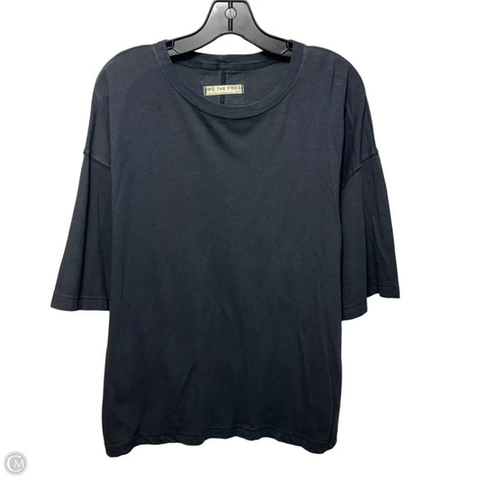 Oversized Top Short Sleeve By We The Free In Black, Size: XS