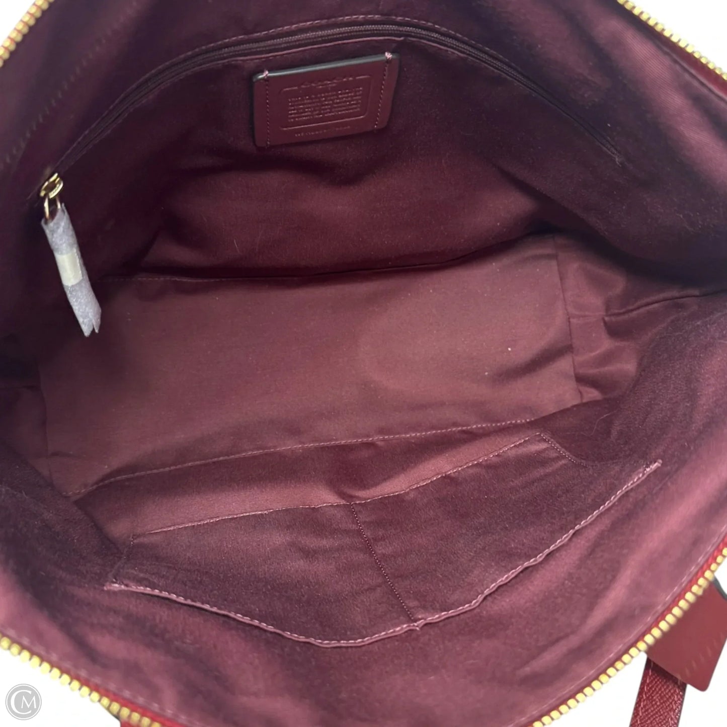 Gallery Tote Designer By Coach, Size: Large
