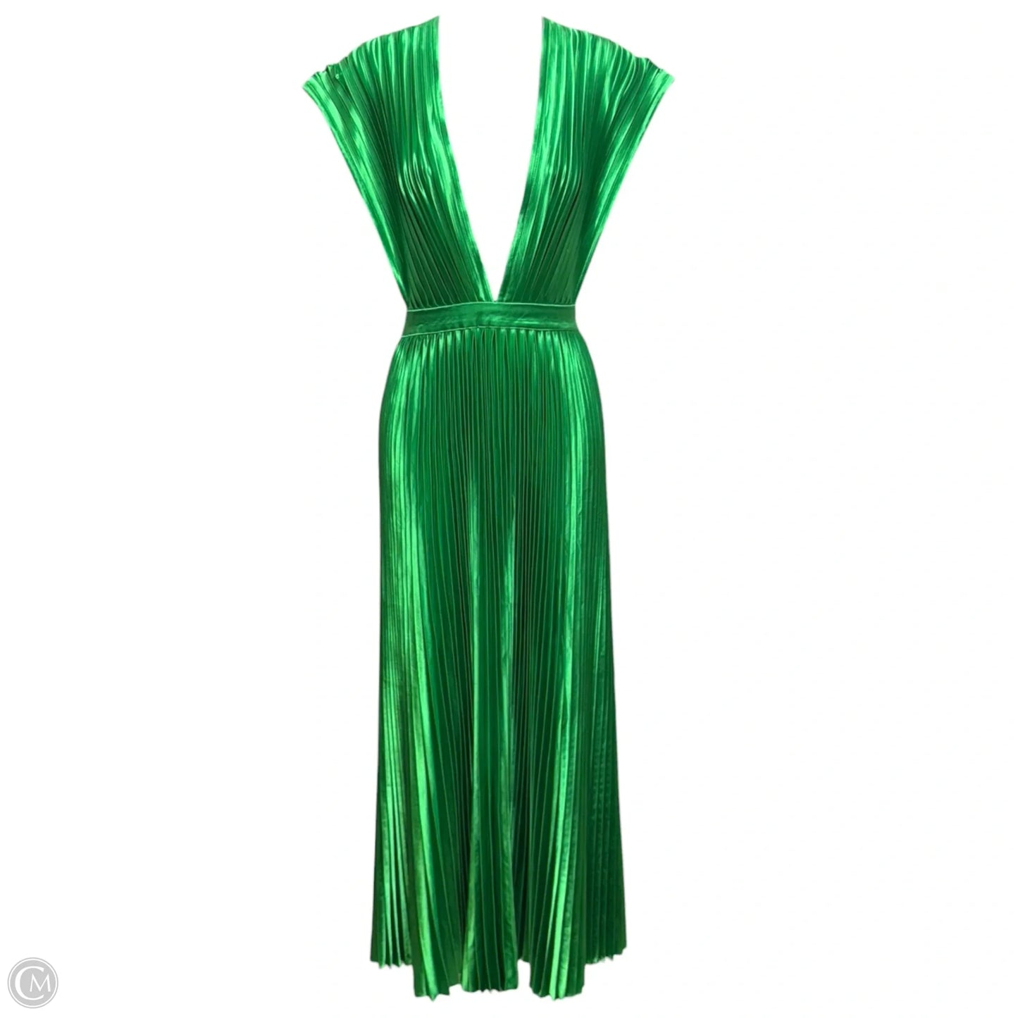 Gala Midi Dress By L'IDEE In Green, Size: 4