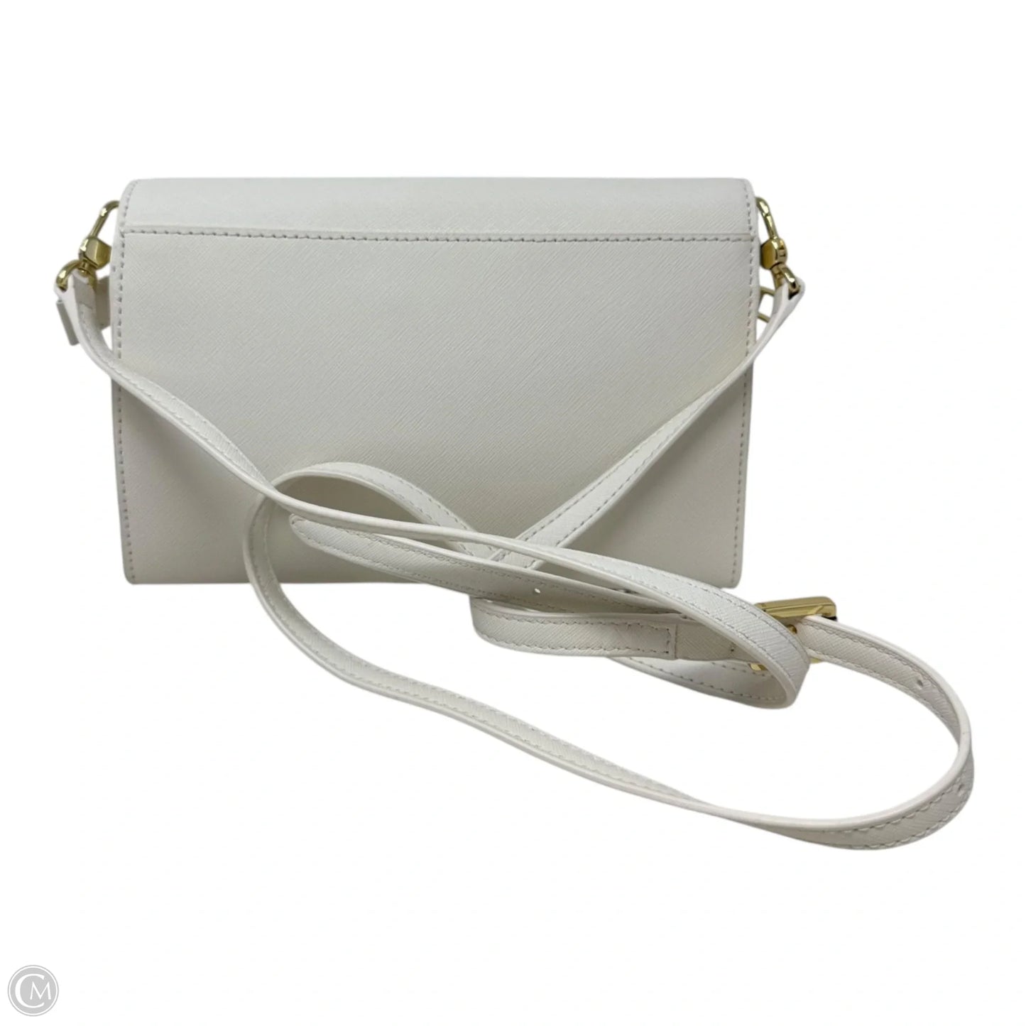 Emerson Saffiano Crossbody Designer By Tory Burch, Size: Small
