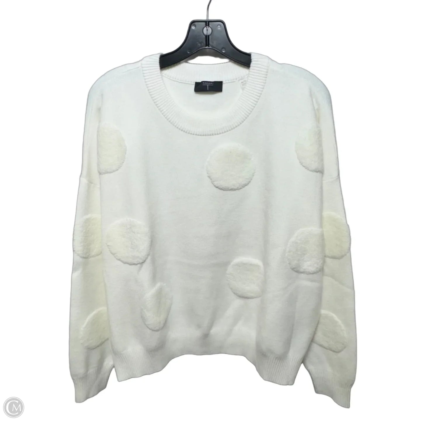 Sweater By Tahari In Cream, Size: Xl