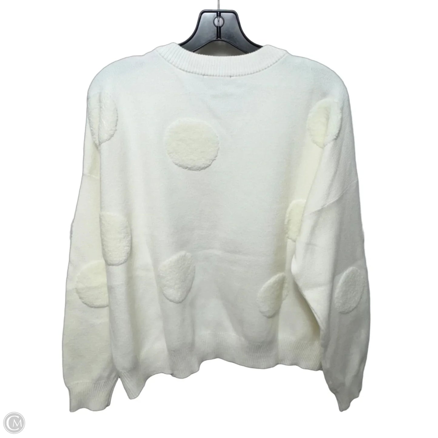 Sweater By Tahari In Cream, Size: Xl