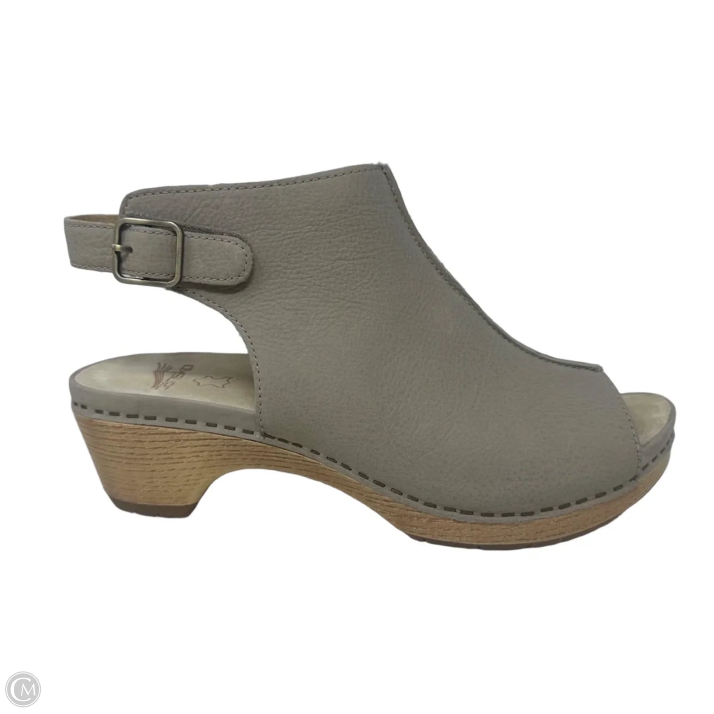 Shoes Heels Platform By Dansko In Taupe, Size: 9.5