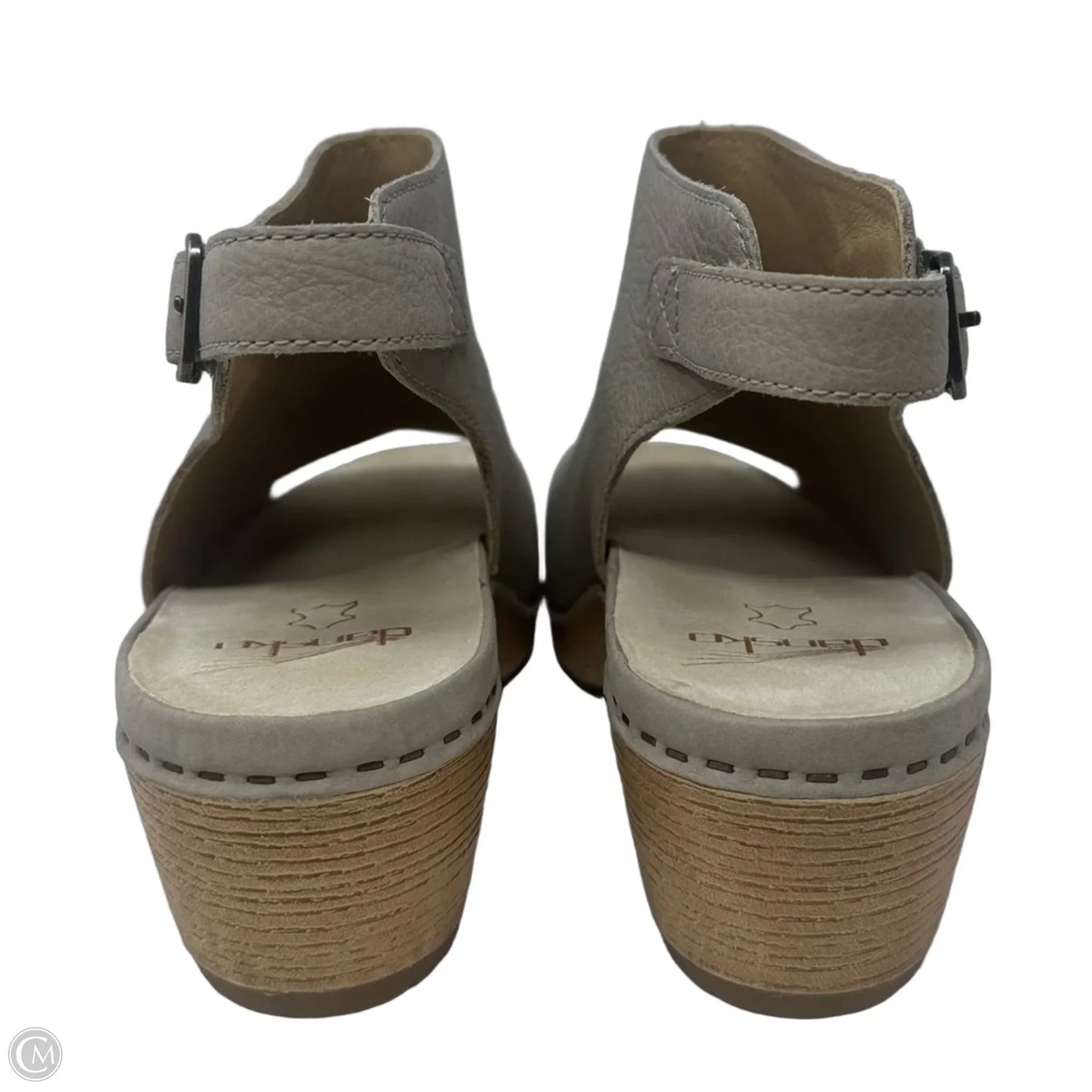 Shoes Heels Platform By Dansko In Taupe, Size: 9.5