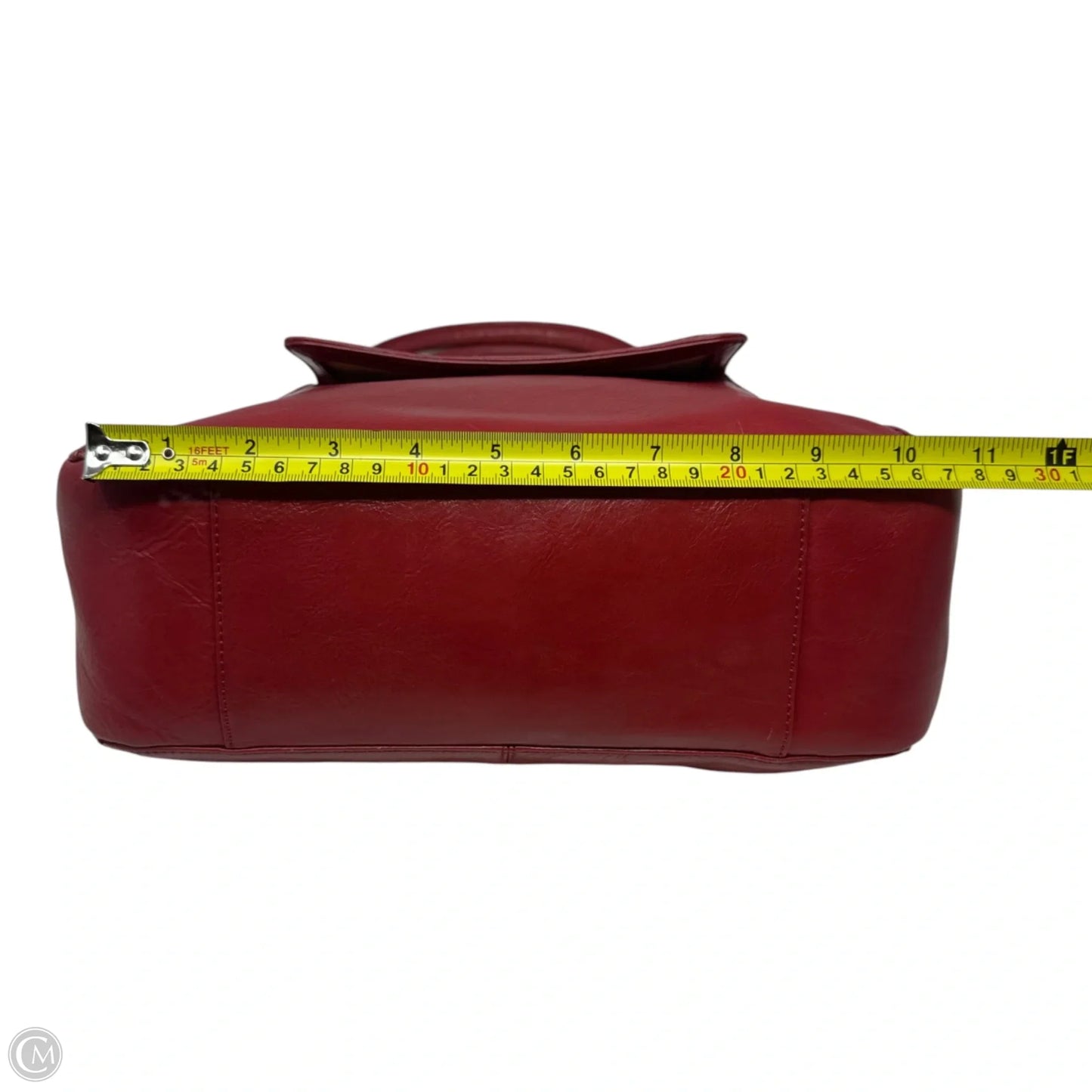Shoulder Handbag Leather By Hobo Intl, Size: Medium