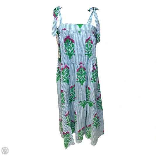 Winslow Dress By Block Prints X Anthropologie In Tropical Print, Size: S