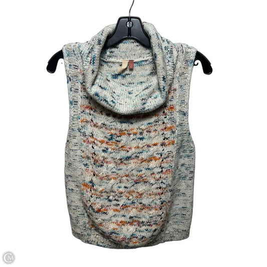 Sweater Sleeveless By Pilcro In Multi-colored, Size: L