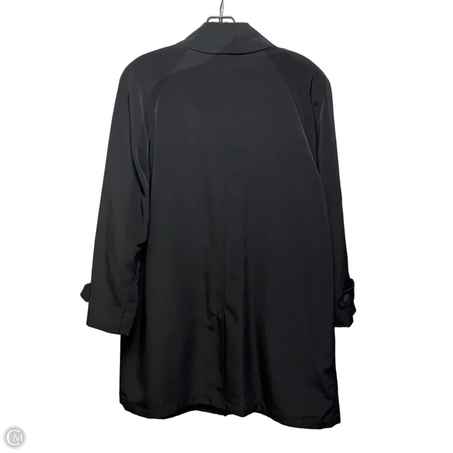 Coat Trench Coat By London Fog Limited Addition In Black, Size: M