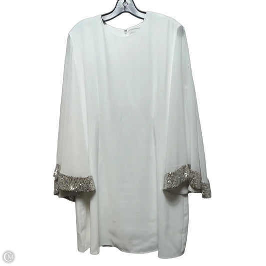 Dress Casual Midi By Sachin & Babi In White, Size: 14
