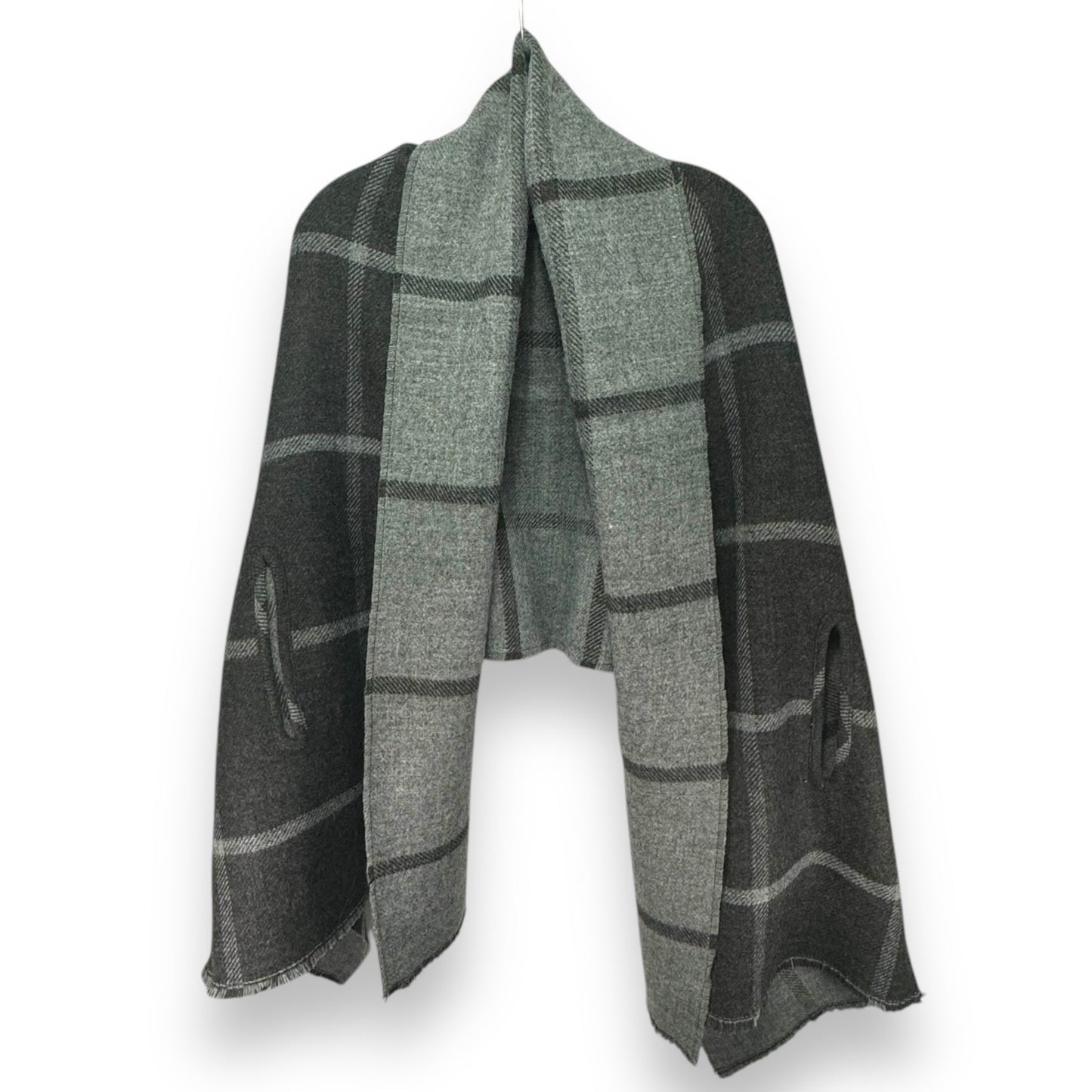 Shawl By J. Crew In Grey, Size: Osfm