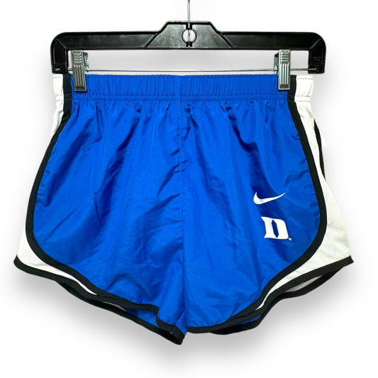 Athletic Shorts By Nike Apparel In Blue & White, Size: S