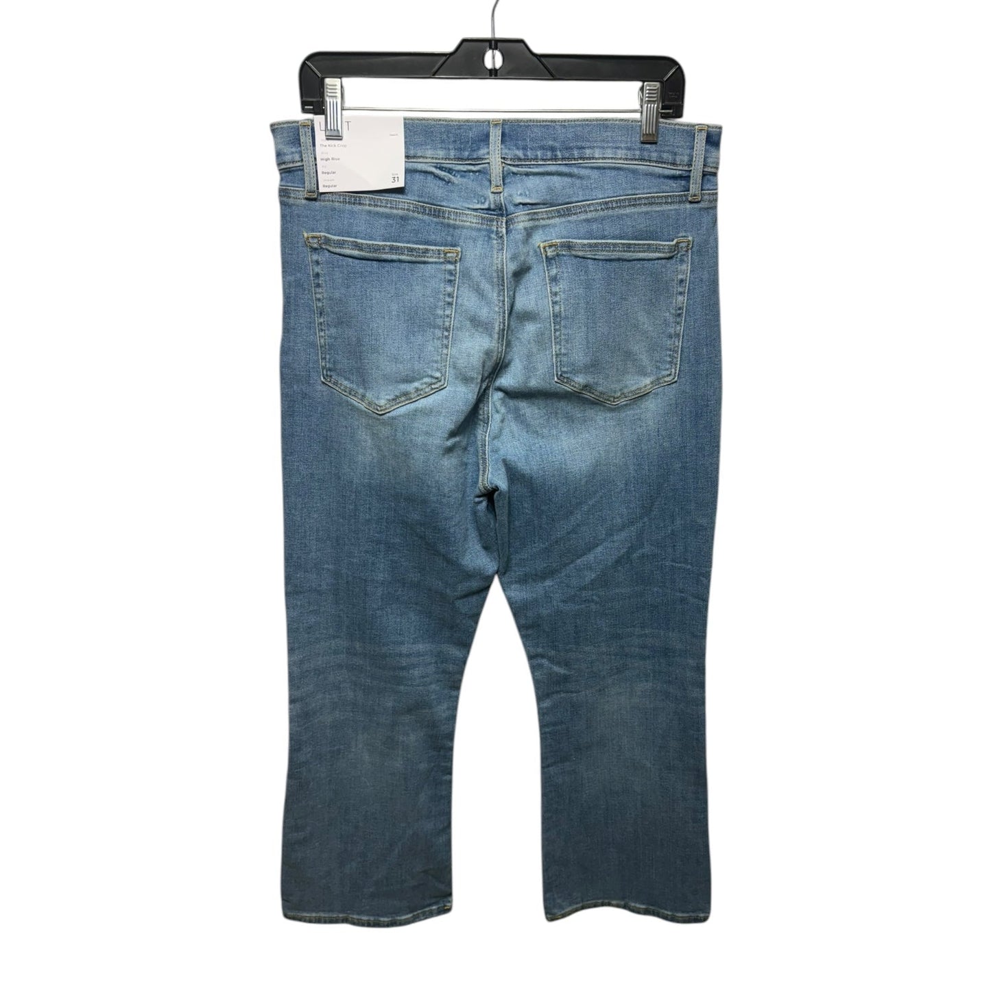 Jeans Straight By Loft In Blue Denim, Size: 12