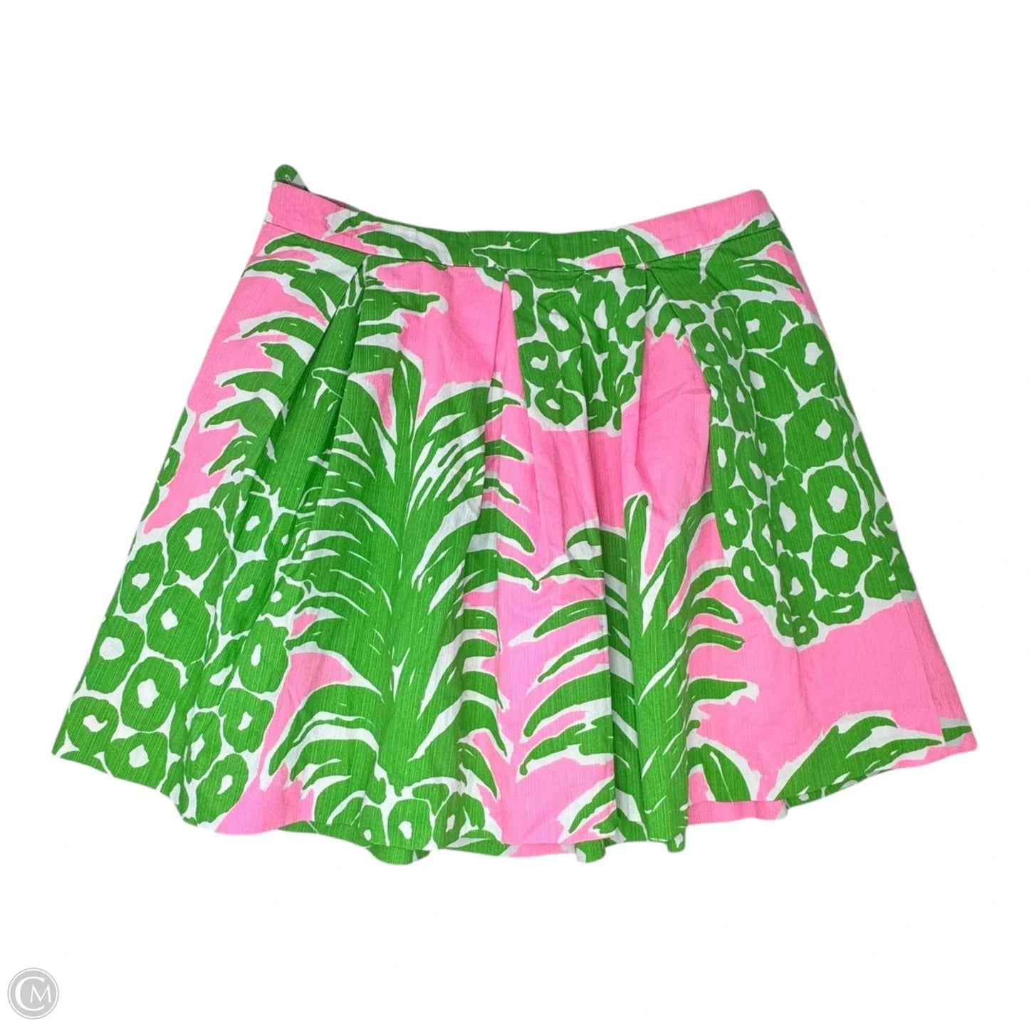 Parfait Skirt Designer By Lilly Pulitzer In Pink Pout Flamenco, Size: 10