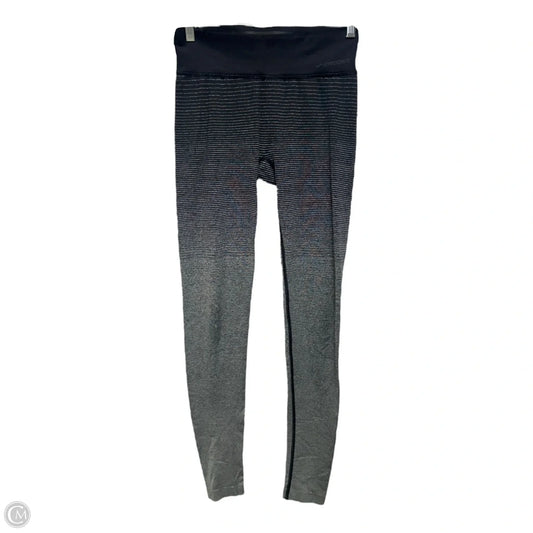 Athletic Leggings By Brooks In Striped Pattern, Size: S