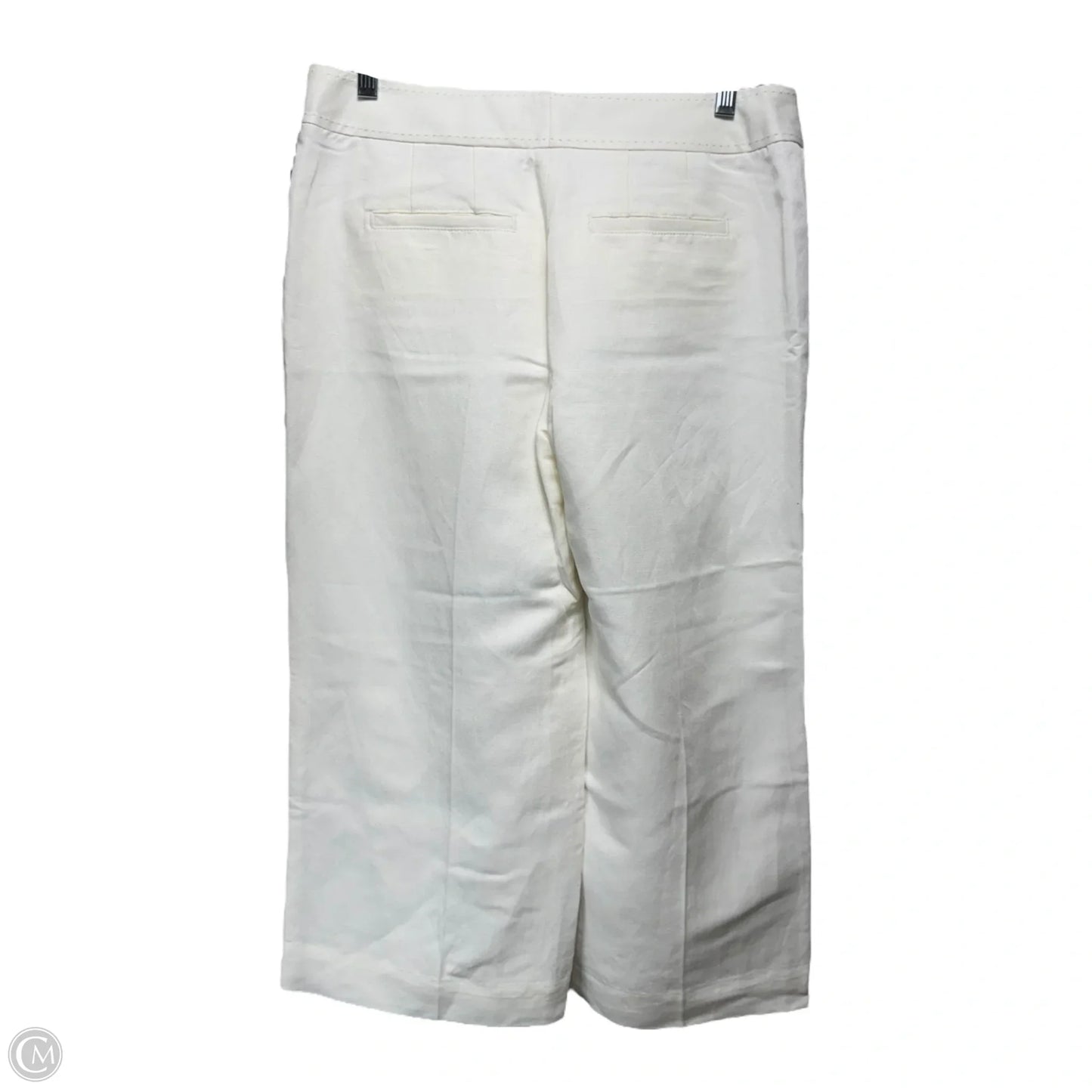 Pants Linen Blend By White House Black Market In White, Size: 6