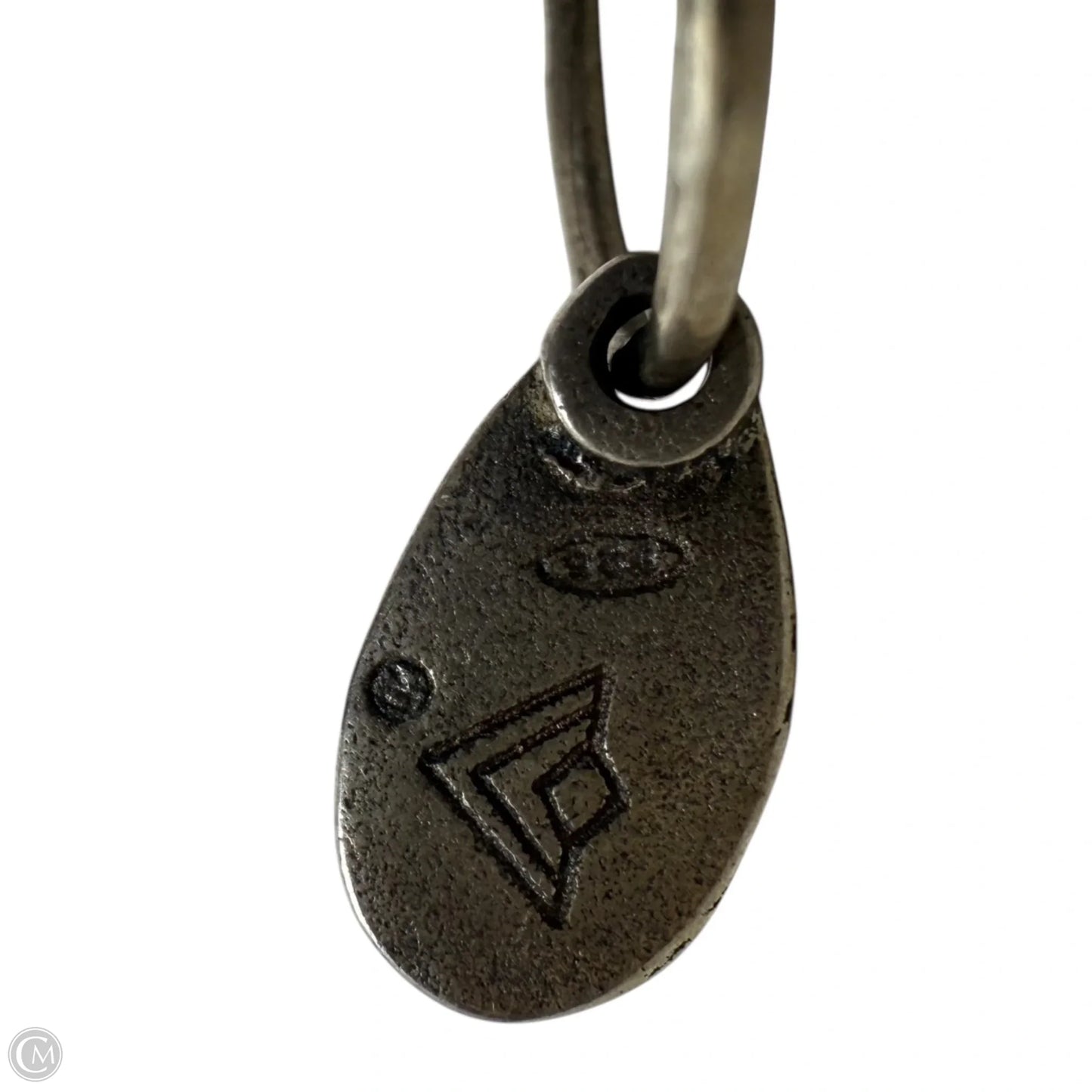 Sterling Silver Disc Smoky Quartz Copper Pearl  Dangle Earrings W1550 By Silpada