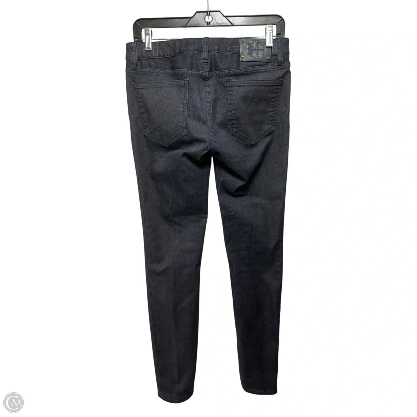 Legging Jeans Designer By Tory Burch In Blue Denim, Size: 6