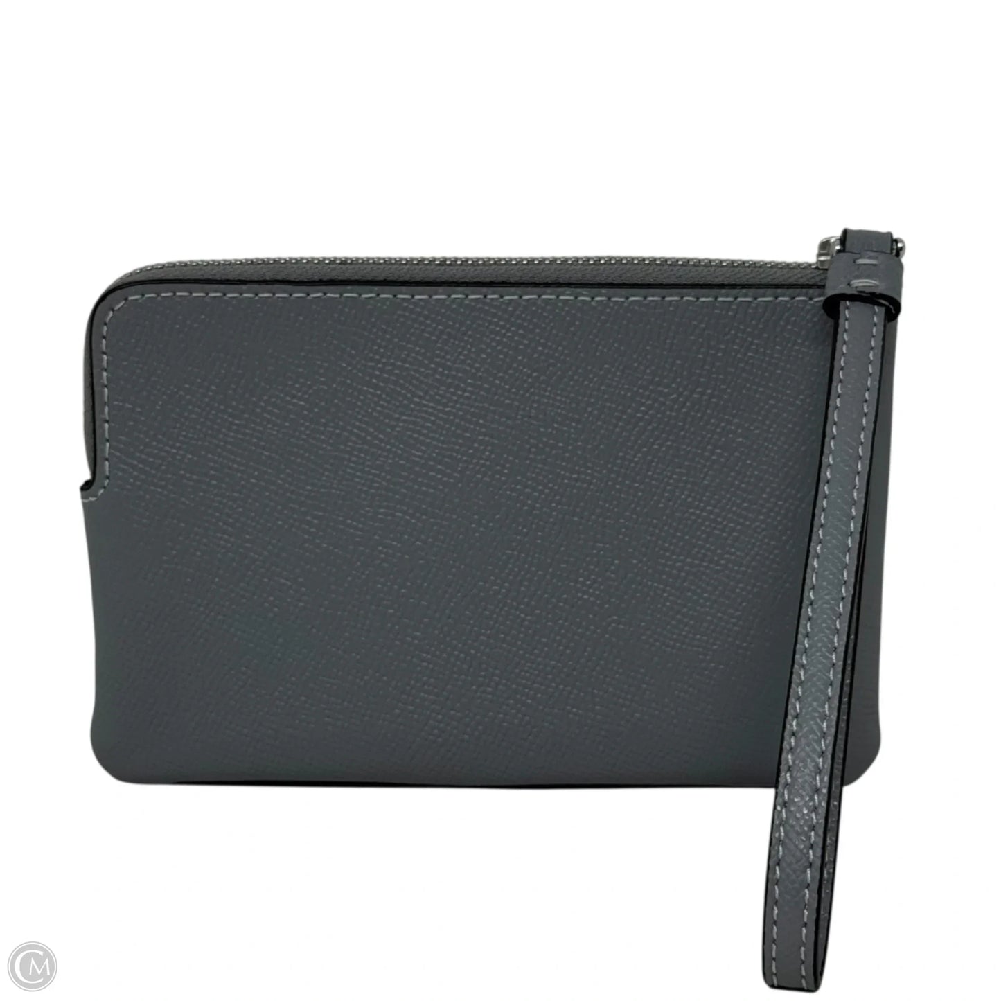 Corner Zip Wristlet Designer By Coach, Size: Small